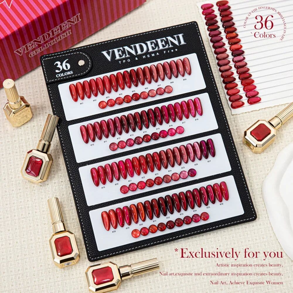 NONE Fall Popular Red Brown Pink Color Cat Eye Gel Polish Collection TPO HEMA FREE Cat Eye Gel With Display Autumn Gel Nail Polish