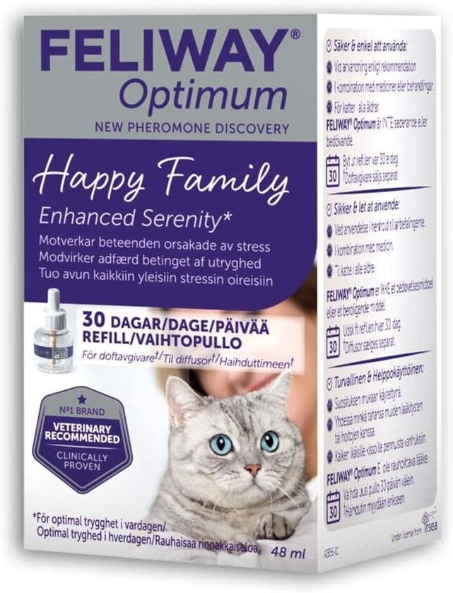 Feliway Optimum Refillflaska 3-pack