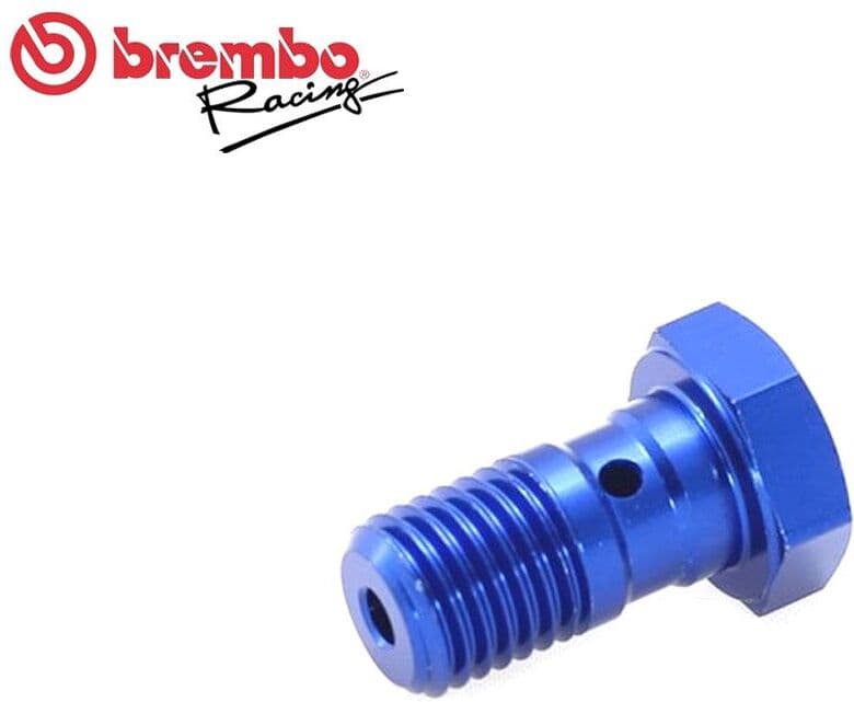 Bullone Banjo Singolo Brembo Racing M10x1,25 Alluminio Universale