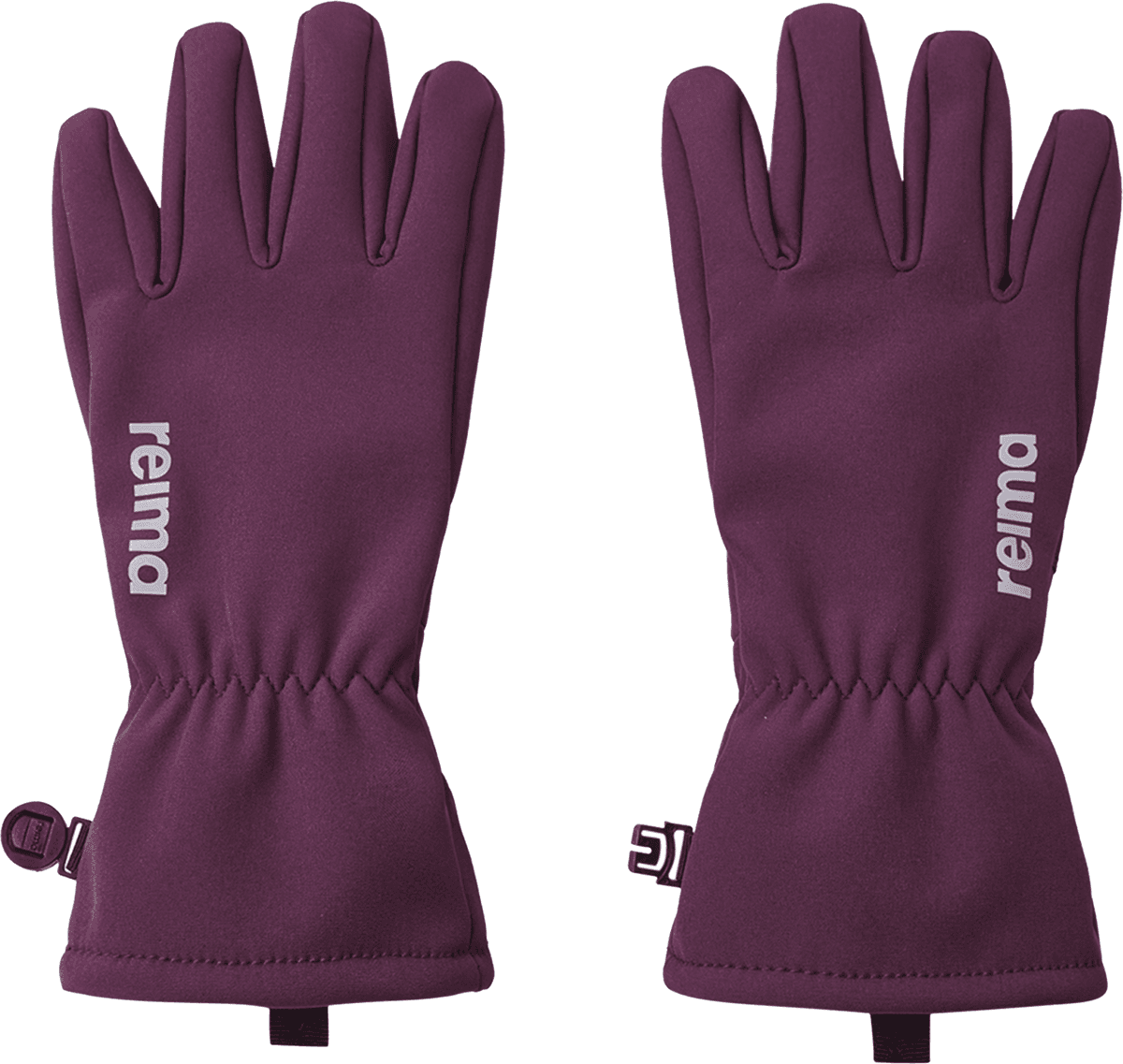 Reima Kids' Softshell Gloves Tehden Deep Purple 4