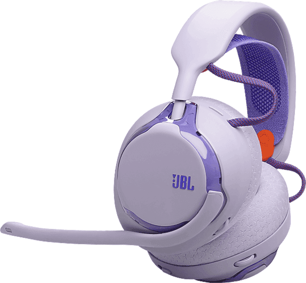 Auriculares gaming - JBL Quantum 650, 45 h de autonomía, Inalámbrico, Morado