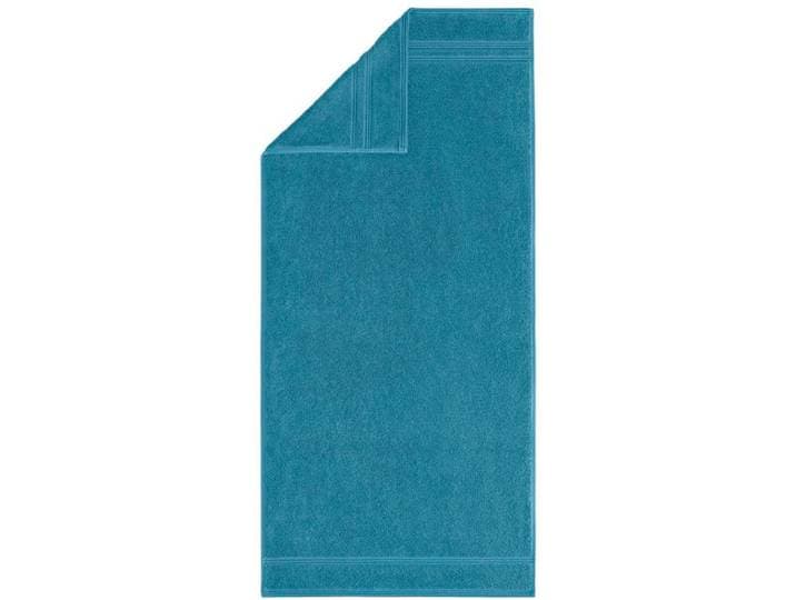 Handtücher EGERIA Manhatten Gold , blau (mount), B:50cm L:100cm, Frottier, Obermaterial: 100% Baumwolle, Handtücher, Handtücher, Uni Programm mit Streifenbordüre, reine Baumwolle
