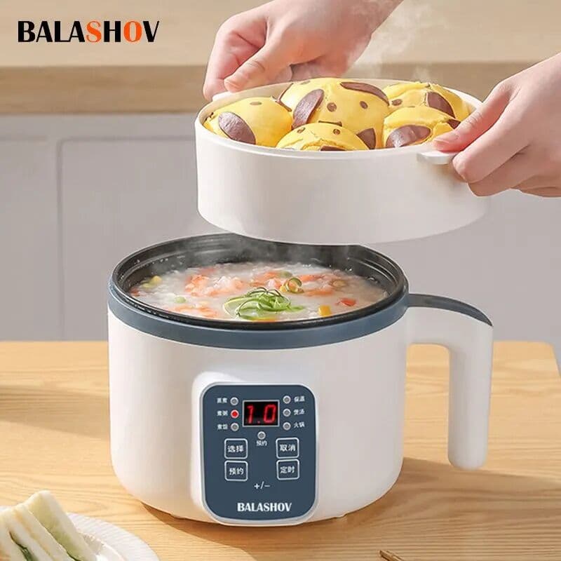 BALASHOV Electric Rice Cooker Single Double Layer 220V Multi Cooker Non-Stick Smart Mechanical MultiCooker Steamed Rice Pot For Home