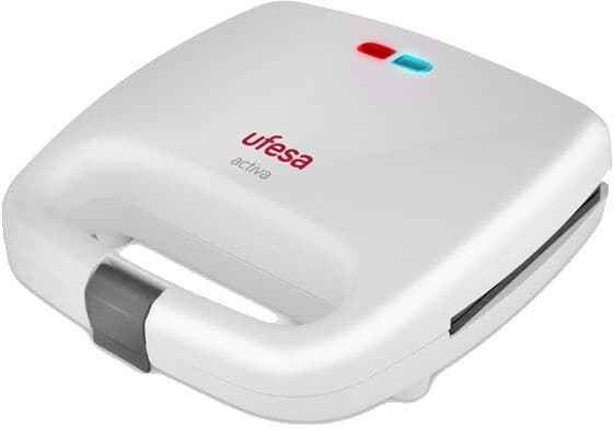 Sandwichera para 2 Sandwiches 750W (Blanca) - UFESA