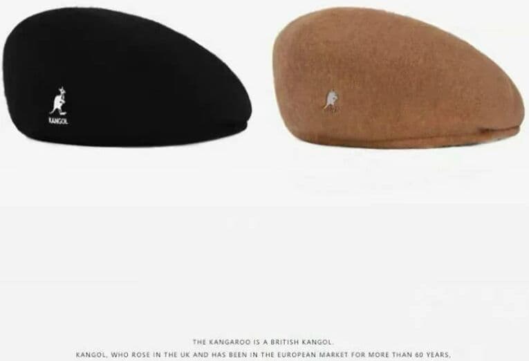 others Autumn Winter Wool Kangaroo Beret Hat Women  Color Painter Hats Korean Style Versatile Forward Cap Japanese Style Warm D...