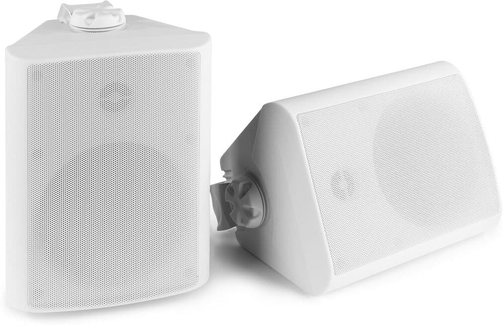 Colunas Passivas Interior/Exterior IP56 2 Vias 5,25" 120W 8ohm Branco (BGO50) Par - Power Dynamics