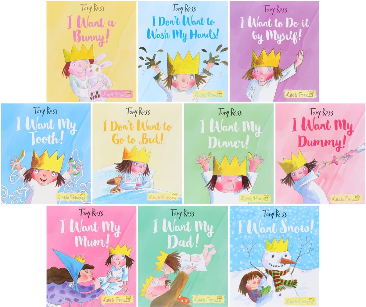 The Little Princess Collection by Tony Ross 10 Picture Books Set - Ages 3+ - Paperback Andersen Press Ltd