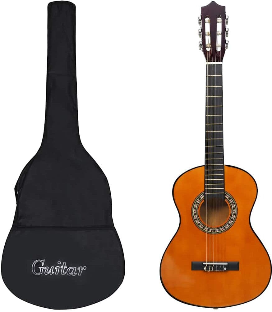 vidaXL Guitare classique avec sac pour débutants et enfants 1/2 34
