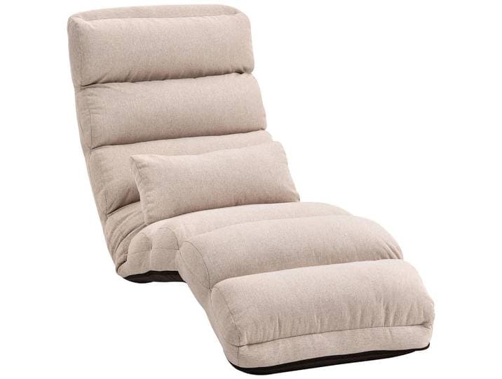 ComfortXL Schlafsessel De-13443 Beige, 58x78x119 cm, Wohnzimmer, Sofas & Couches, Schlafsofas, Schlafsessel
