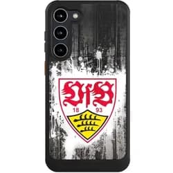 Nivocase Hülle für Samsung Galaxy S23+ Handyhülle NIVOcore Case Schwarz Bundesliga Offizielles (Samsung Galaxy S23+), Smartphone Hülle, Schwarz