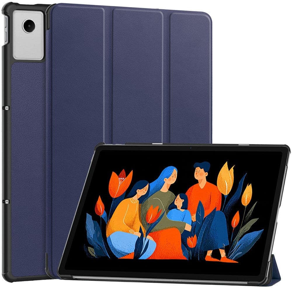 Lenovo Idea Tab Plus 12,1" EIDERWOOD Kunstskinn Flip Deksel med Flippfunksjon – Blå