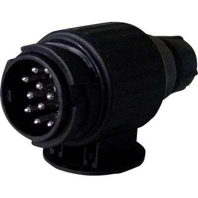 IWH 010208 Anhänger Stecker [Steckdose 13polig - Stecker 13polig] Kunststoff