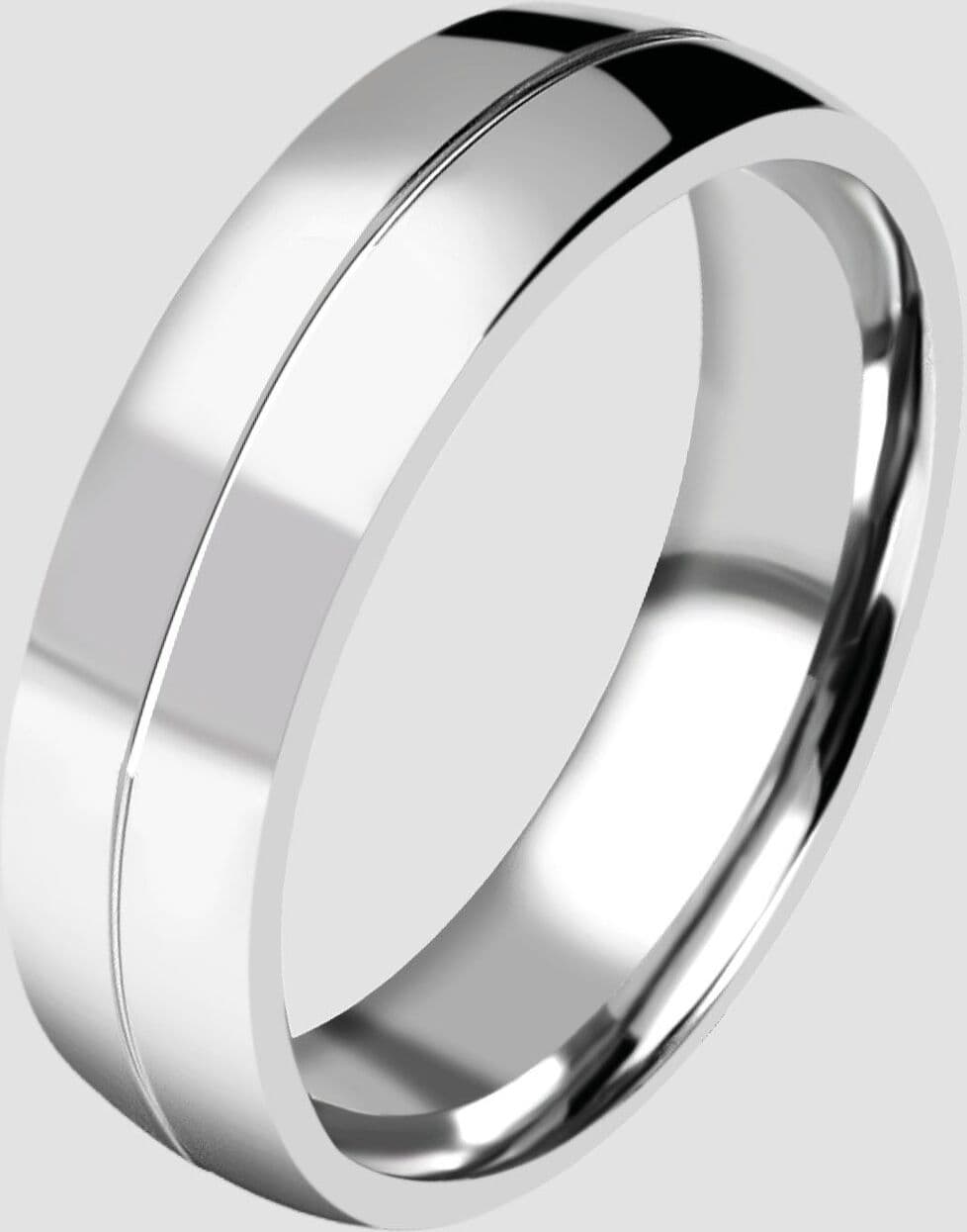 Fingerring ADELIA´S "Herren Ring aus Edelstahl" Gr. 54, silber, Fingerringe, Herren, 54, Edelstahl, Fingerring