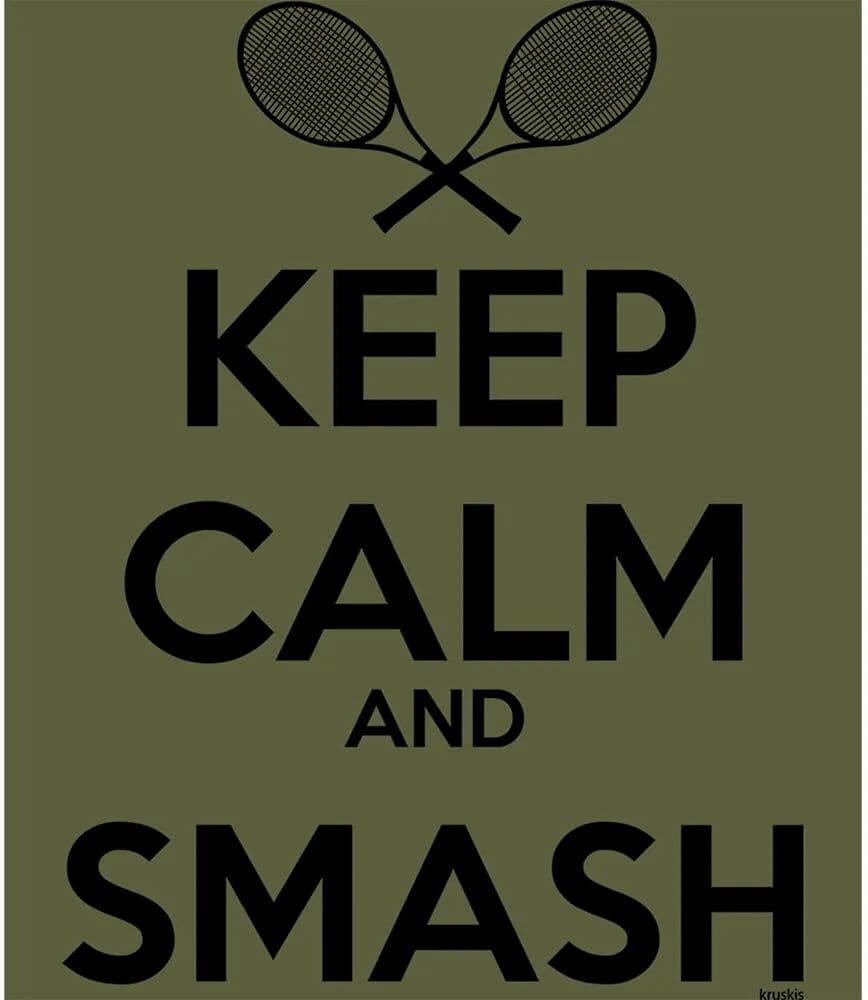 Kruskis Camiseta De Manga Corta Keep Calm And Smash Dark Army Green XL