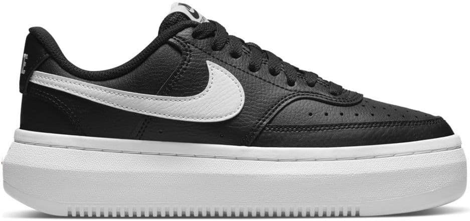 Nike Sneakers Court Vision Alta Nero Bianco Donna EUR 38 / US 7