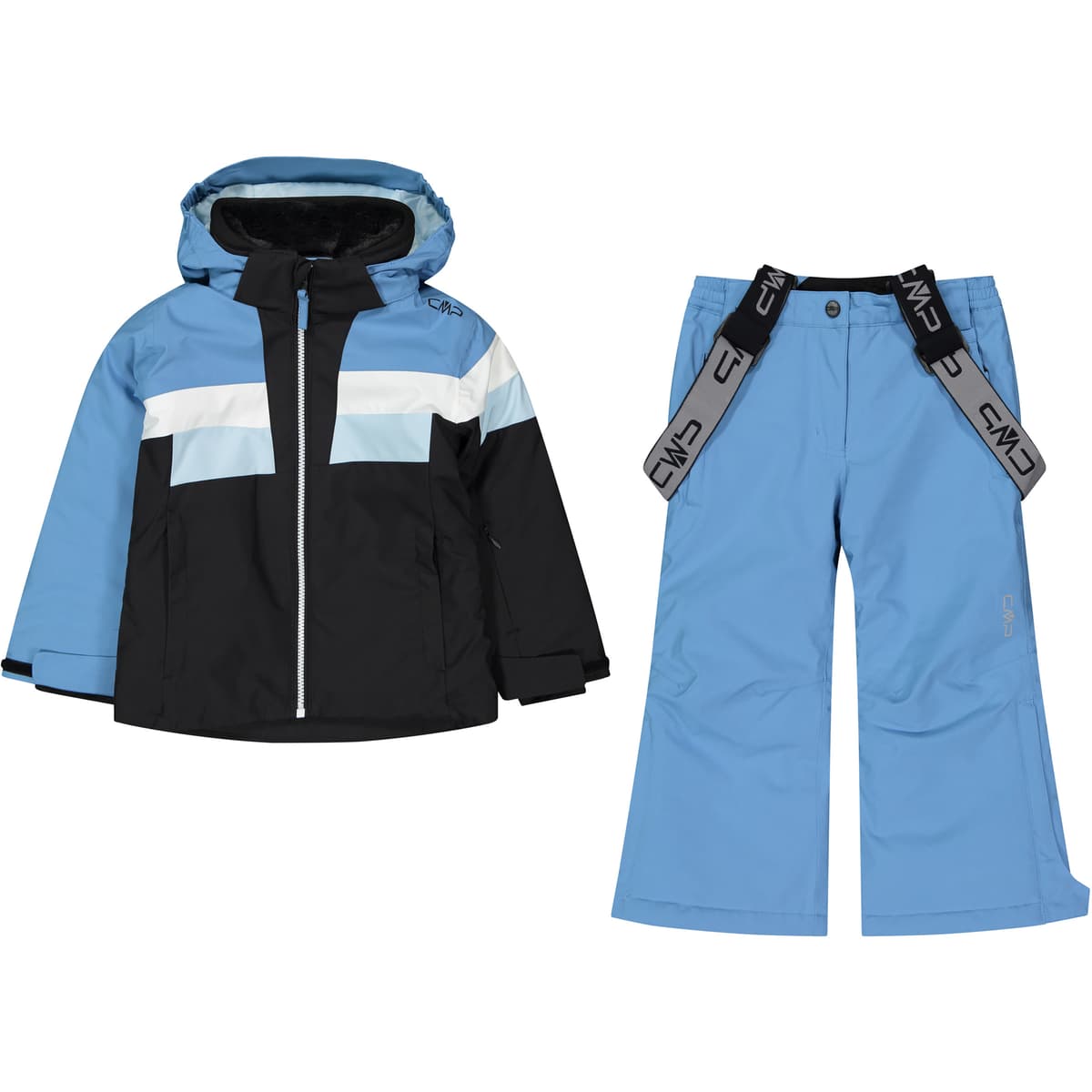 CMP Ski Set Kinder Overalls blau Größe 164 Skifahren