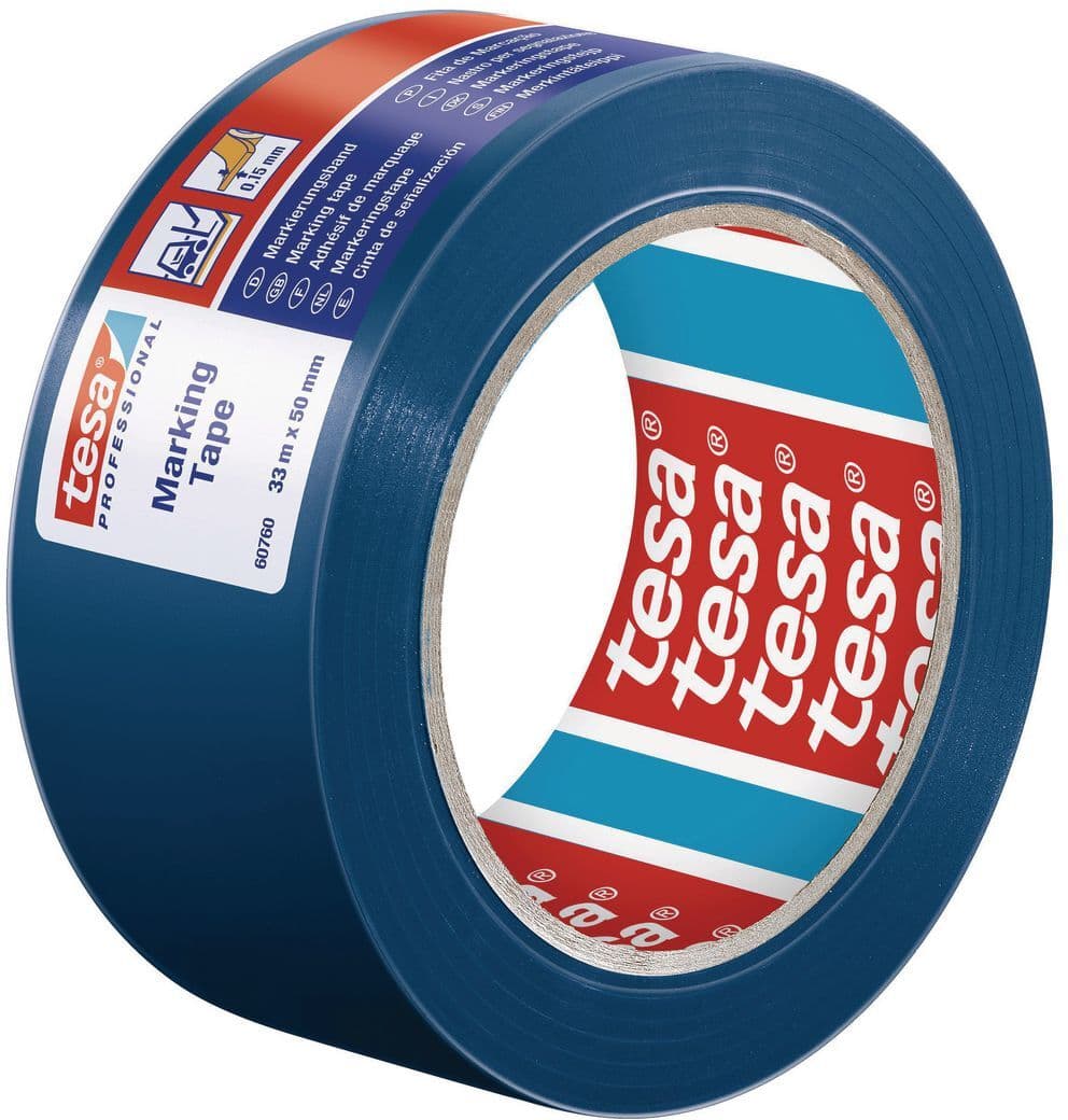 TESA Markeringstejp Professional 50mmx33m blå