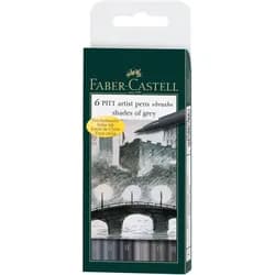 Faber-Castell, Malstifte, PITT Artist Pen (6x)