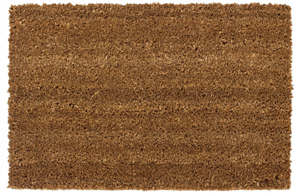 Fussmatte ANDIAMO "Kokos uni" Gr. 15, braun, B:40cm H:15mm L:60cm, Kokos, Teppiche, Fussmatte, Schmutzfangmatte, In- und Outdoor geeignet braun B : 40cm 1 Stk., 15mm, L: 60cm