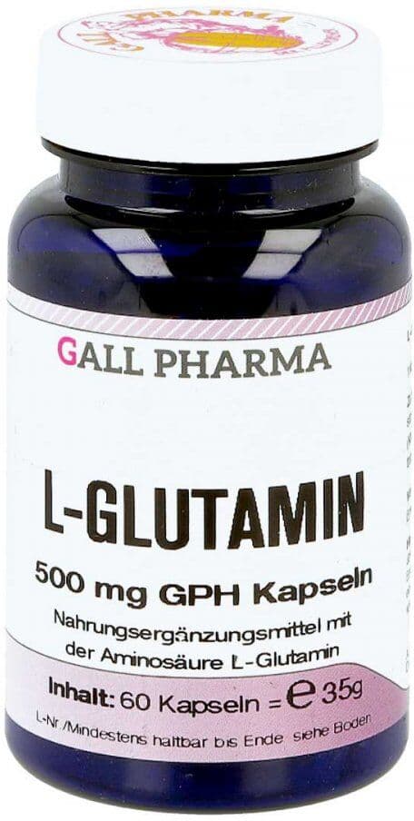 L-glutamin 500 mg Kapseln 60stk