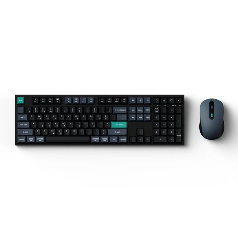 Keychron B36 Combo KCBD2-GR Ασύρματο Bluetooth Σετ Πληκτρολόγιο & Ποντίκι Ελληνικό Συμβατό με Mac