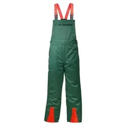 Forst- und Schnittschutzlatzhose "ERLE" - 90 - grün