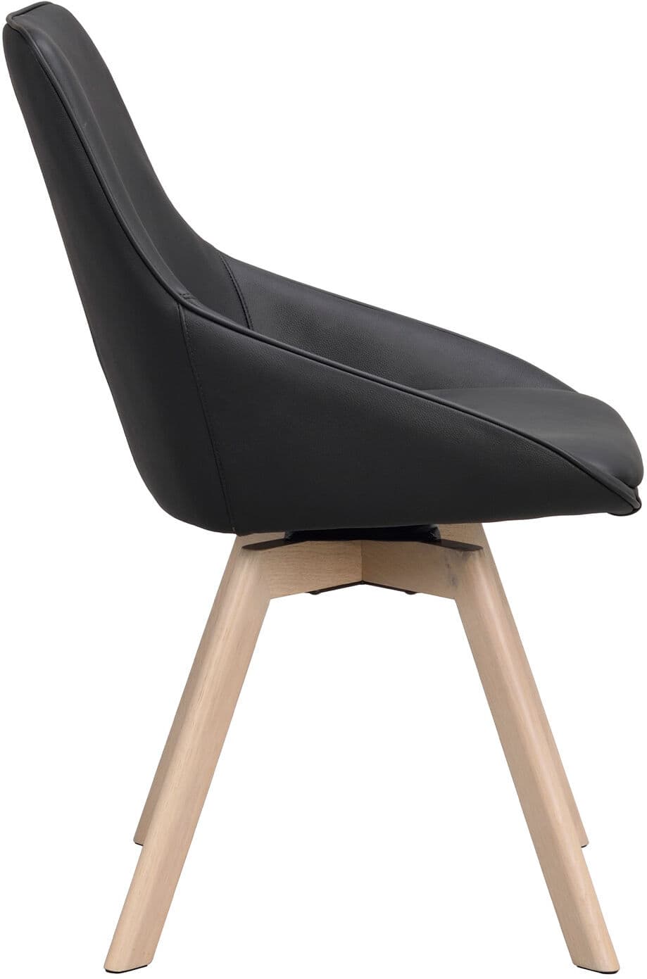Rowico Home Alison Snurrstol Svart/vitpigmenterad