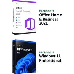 Microsoft Windows 11 Professional + Microsoft Office 2021 Home & Business