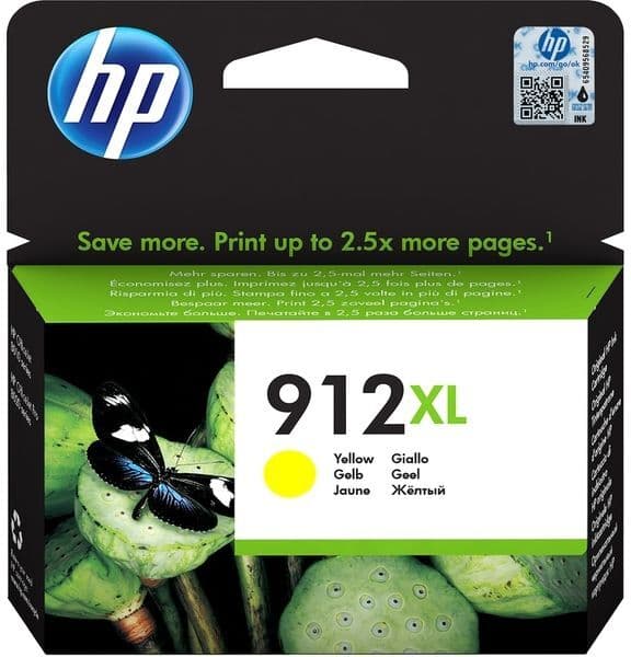 HP 912XL (3YL83AE) - Jaune - Cartouche d'encre - Grande capacité