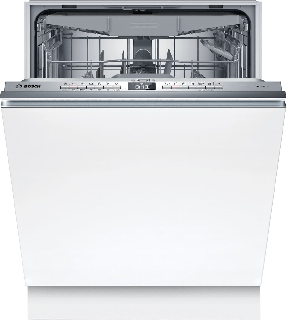 Bosch Serie 4 SBV4EVX08E 60 cm Geschirrspüler Voll integriert Leise 14 Maßgedecke aquaStop Funktion Wärmetauscher