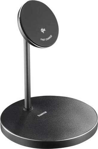 Hama Induktions-Ladegerät 15W 00201737 Ausgänge Induktionslade-Standard Schwarz