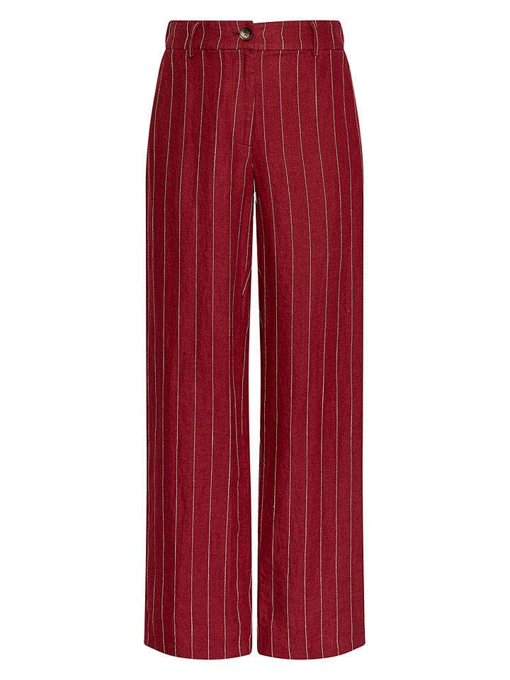 MOSS COPENHAGEN Hose in Bordeaux - S