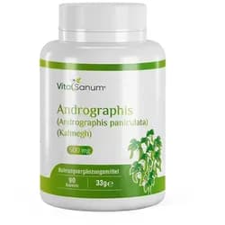 VitaSanum® - Andrographis  (Andrographis paniculata) (Kalmegh) 500 mg 90 Kapseln