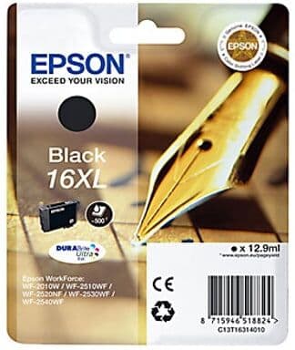 Epson 16 XL (T1631) cartucho de tinta negro XL