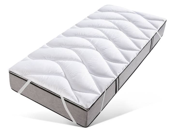 Matratzenauflage GOODPRODUCT Antibac Auflage 90x200 cm, 140x200 cm und weiteren Grössen , weiss (weiß), B:100cm H:3cm L:200cm, Bezug: 100% Polyester, Matratzenzubehör, Matratzenauflage, Matratzen-Auflage oder Topper-Auflage zum Schutz