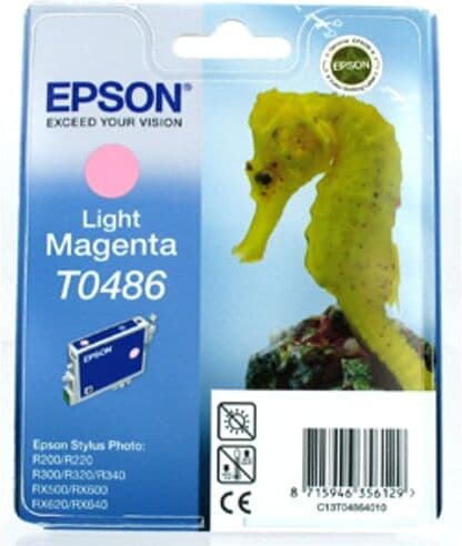 T0486 Cartucho de tinta (Epson T048640) magenta claro
