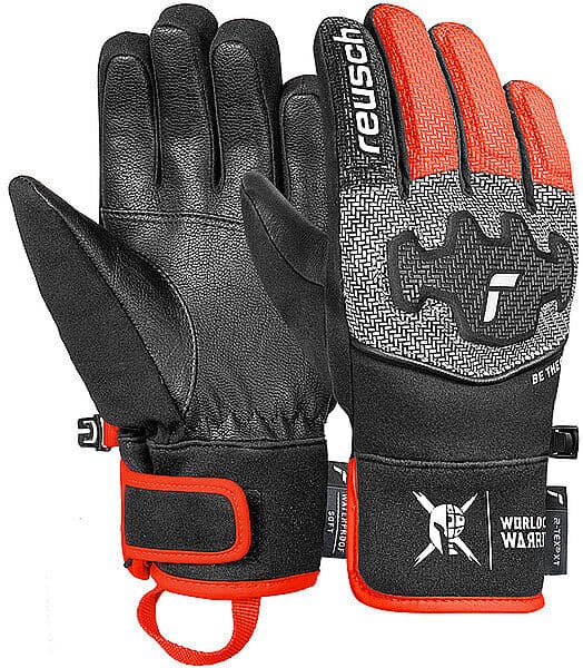 REUSCH Kinder Skihandschuhe Worldcup Warrior Prime R-TEX XT schwarz   4,5 4,5