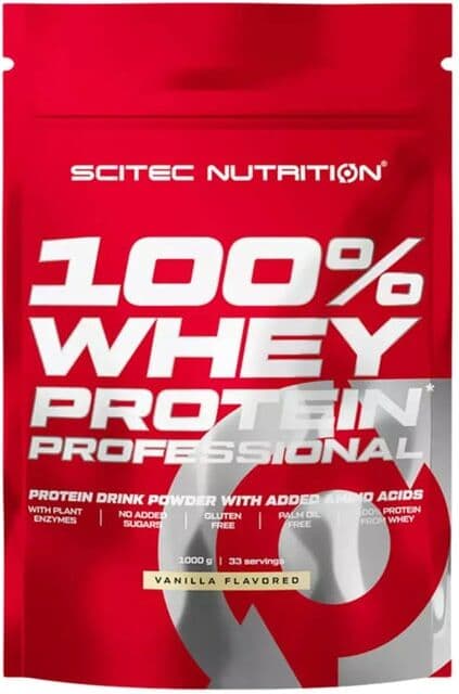 Scitec 100% Whey Protein Professional 1000g Morango