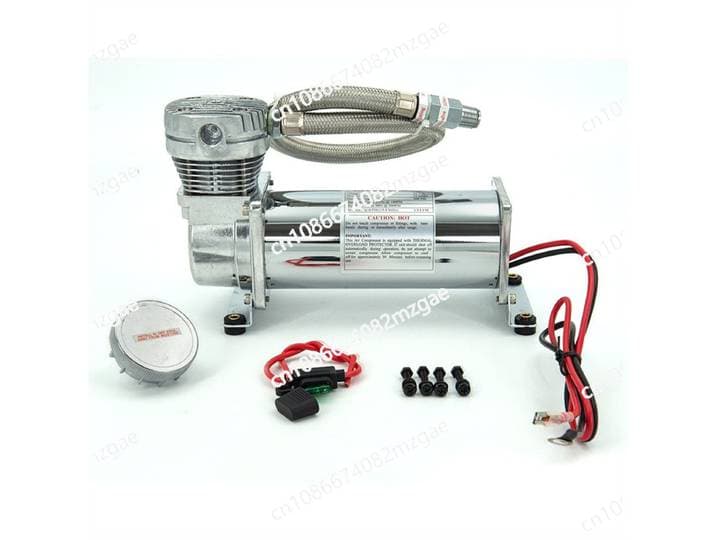 Compresseur d'air compact 12V pour pneus de voiture, gonflage robuste pour châssis et systèmes de suspension de véhicules