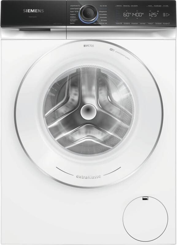 Siemens iQ700 WG44B2090, Frontlader, 9 kg, B, 69 dB, 1400 RPM, A