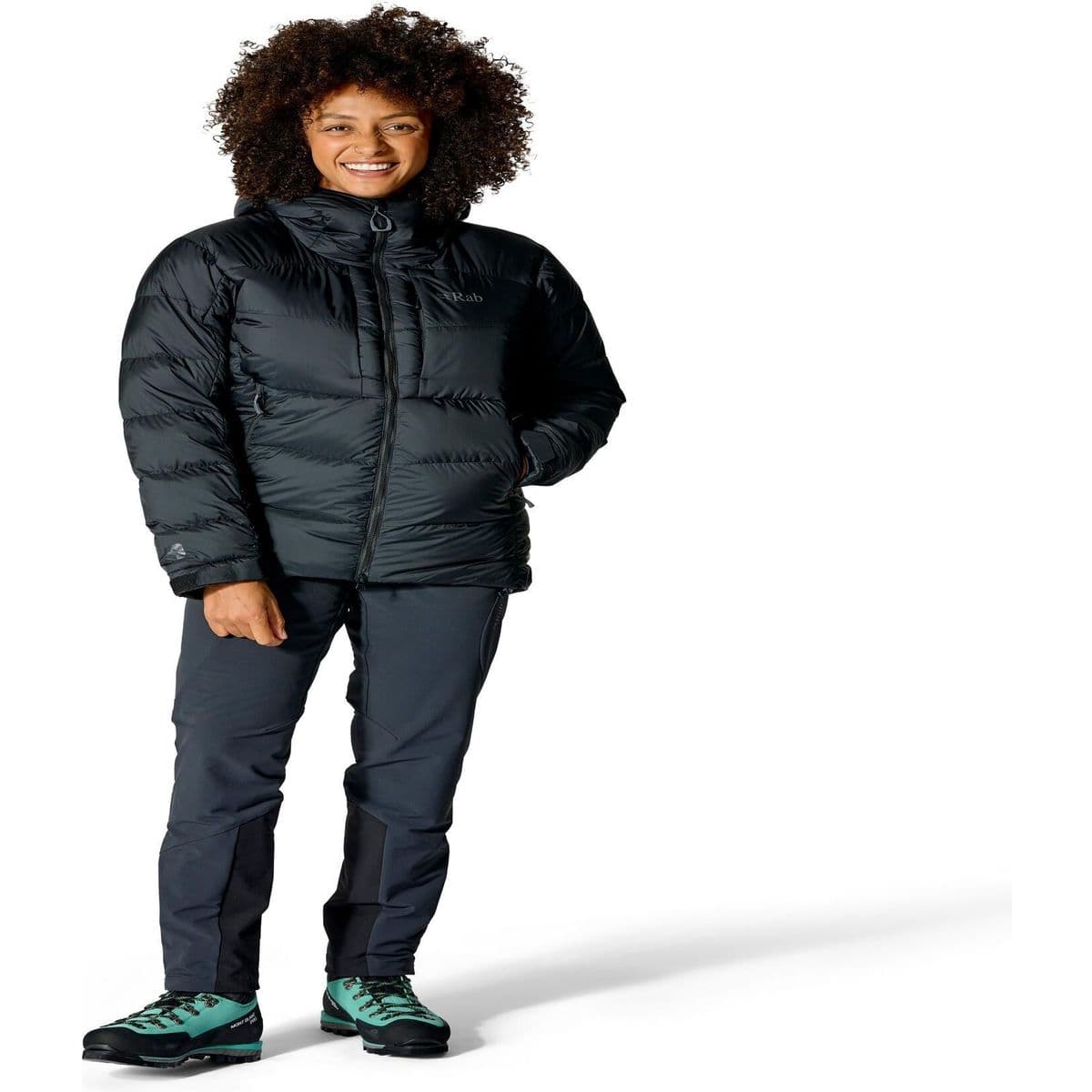 Rab Positron Pro Hoody Wmns black (BLK) 14 QDB-80-BLK-14