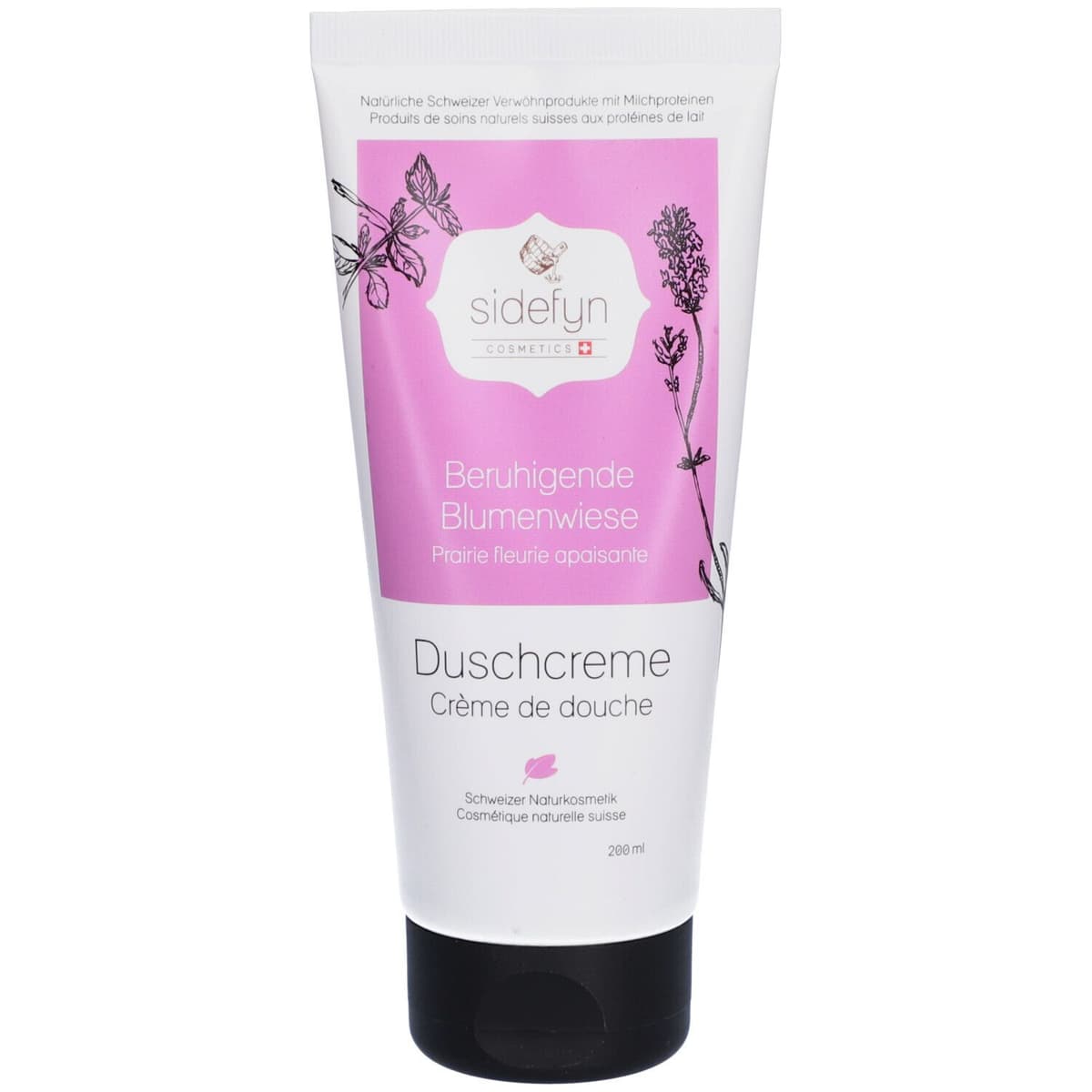 Sidefyn Duschcreme beruhigende Blumenwiese 200 ml Creme