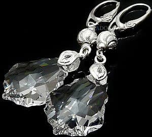 Arande Kryształy Długie Kolczyki Crystal Fantasia