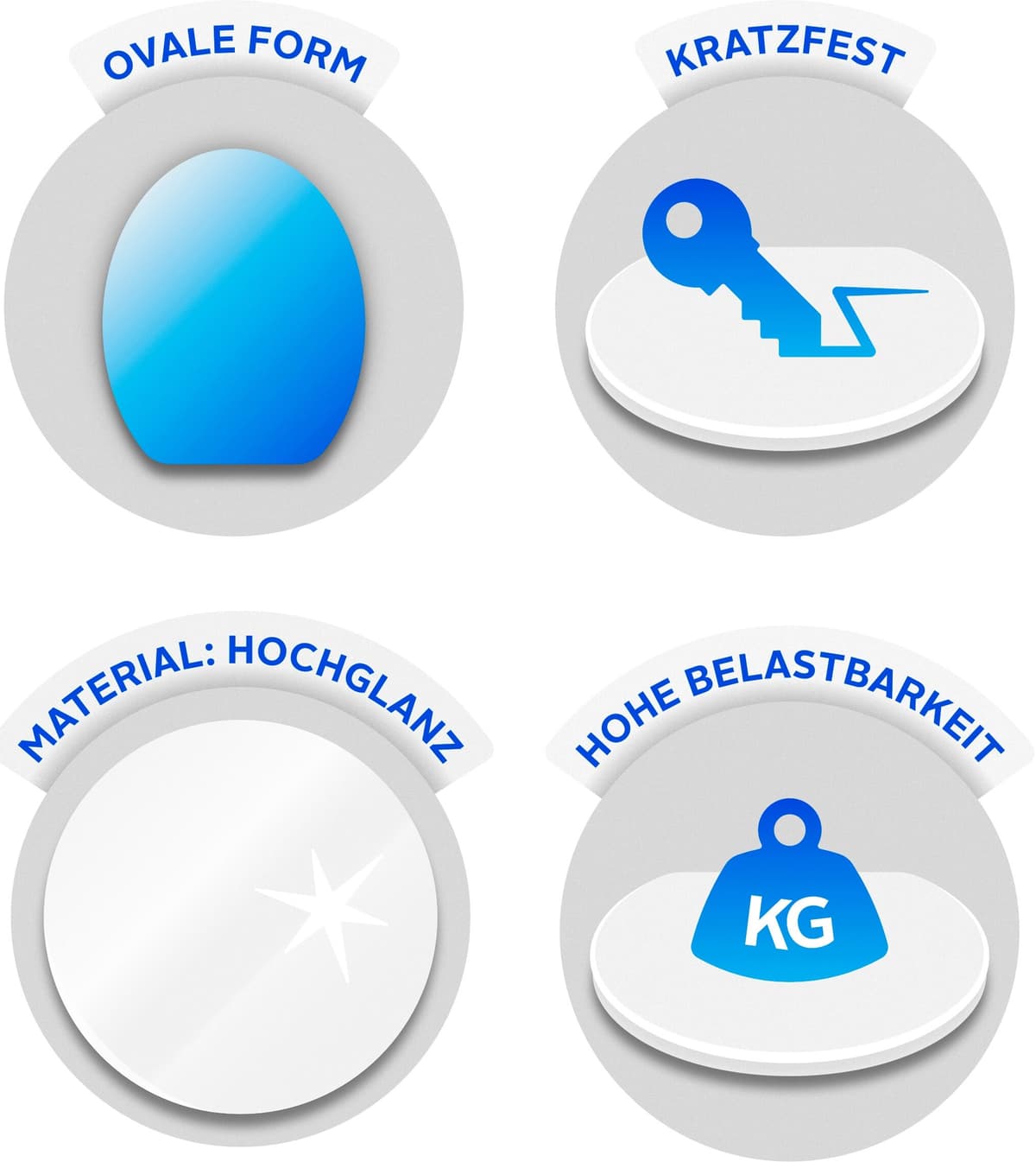 WC-Sitz ADOB "Delfin II", blau, MDF - Mitteldichte Holzfaserplatte, WC-Sitze, WC-Sitz blau Einheitsgröße