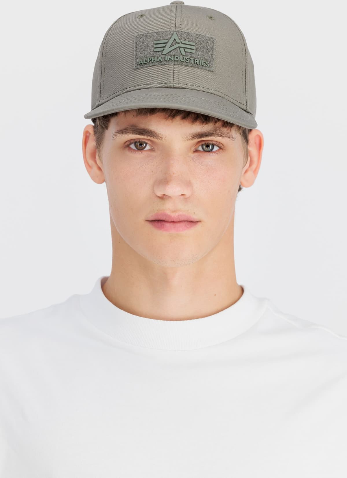 Trucker Cap ALPHA INDUSTRIES "VLC Cap", Herren, Gr. onesize, grün (dunkelgrün), Baumwolle, Caps