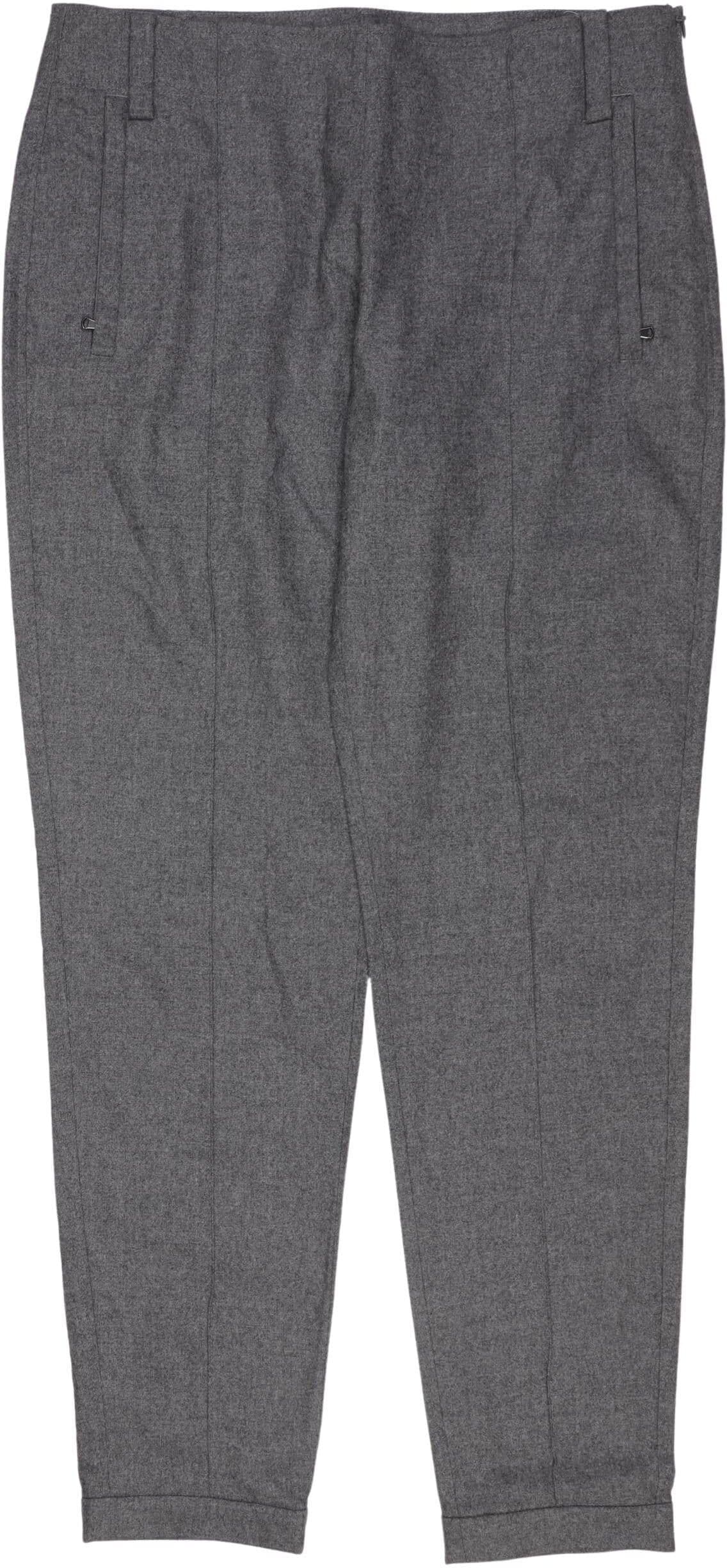 windsor. Damen Stoffhose, Grau, Gr. EU 36, Schurwolle / Angorawolle / Elasthan - Second Hand