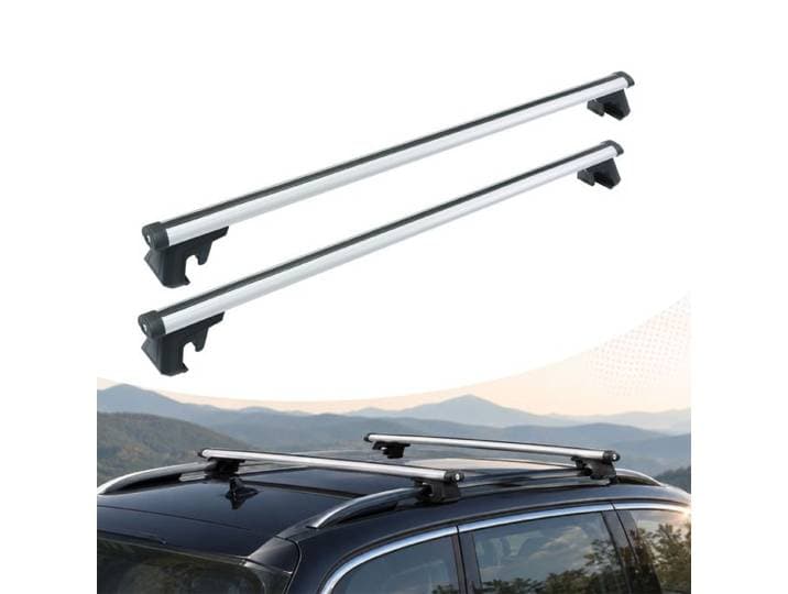 Relaxdays Aluminium dakdrager, open reling
