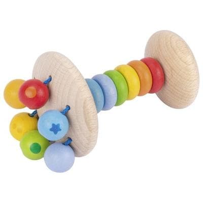 GF Elastik Stielrassel Regenbogen,per St