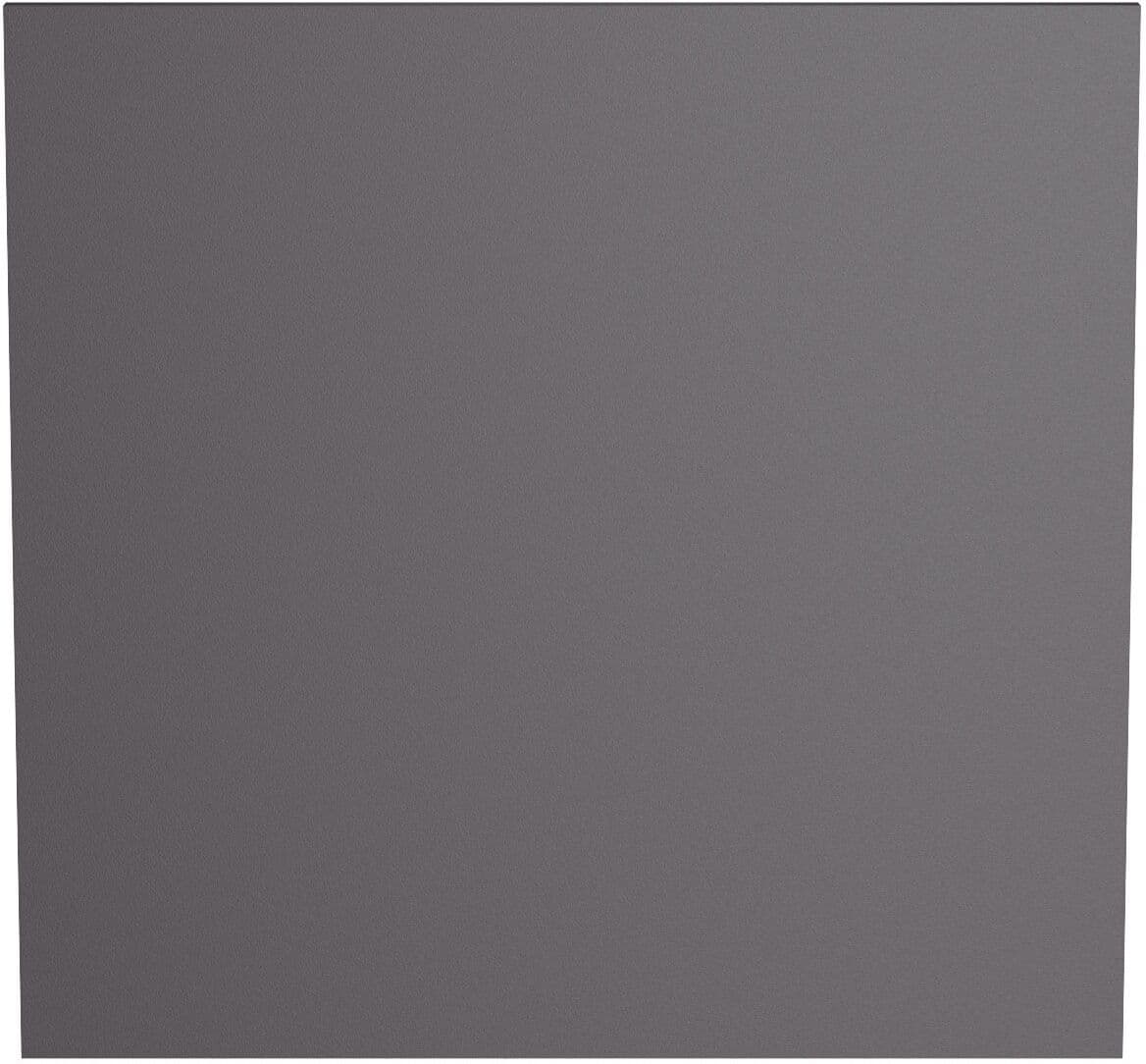 Vorsatztür KOCHSTATION "Paula", grau (anthrazit), B:60cm H:57,2cm T:1,6cm, Vorsatztüren, Vorsatztür, für teilintegrierten Geschirrspüler 60 cm