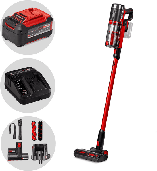 Einhell TE-SV 18/270 Li - Aspirapolvere - Scopa a batteria - 18V 5.2Ah